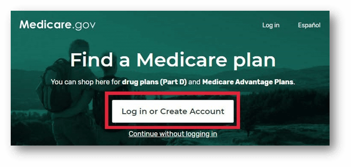 Create an Account on Medicare.gov