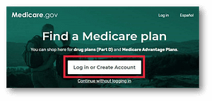 Create an Account on Medicare.gov