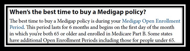 When to sign up for a Medicare Supplement Plan