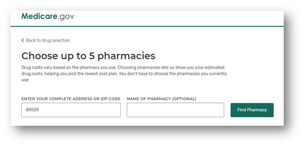 Adding your pharmacies